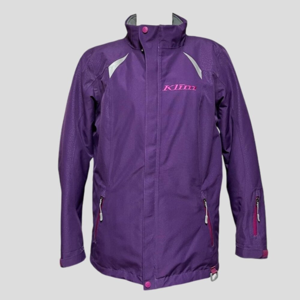 Klim's Allure Insulated Winter Snow Ski/Sledding Gore-Tex Purple Jacket